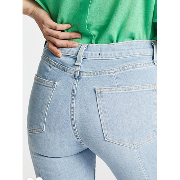 NEW • Veronica Beard • Jackie Cropped Jeans Sky - Picture 3 of 8